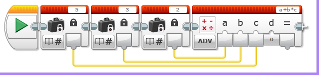 Tutorial de Operaciones matemticas con EV3