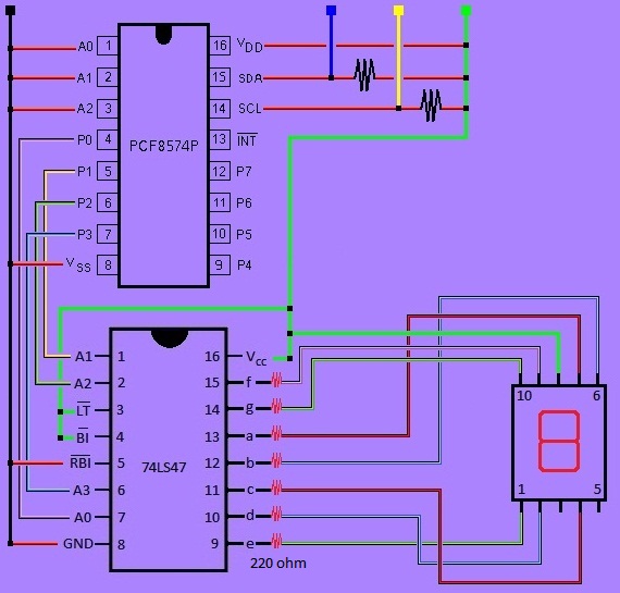 circuito 1 display
