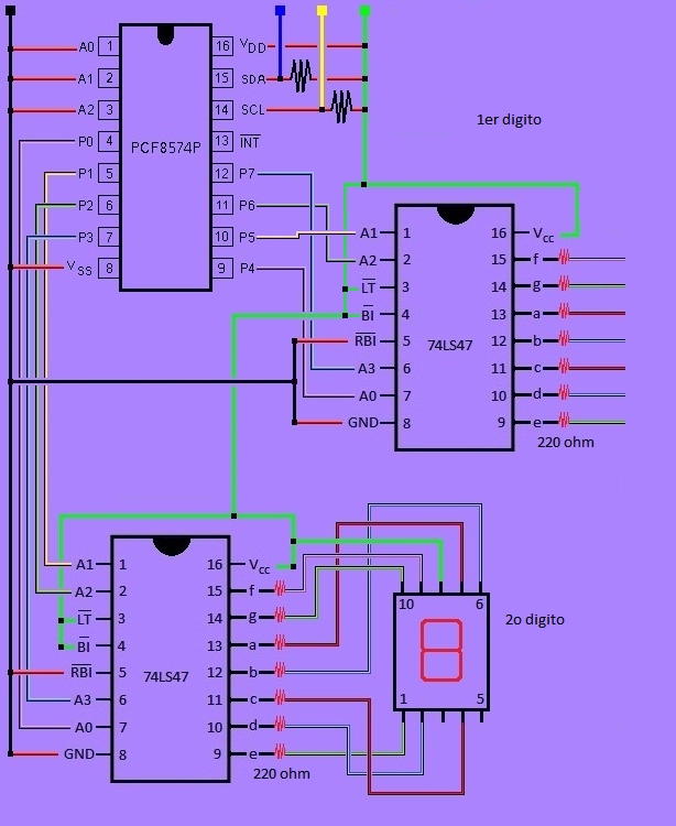 circuito 2 display