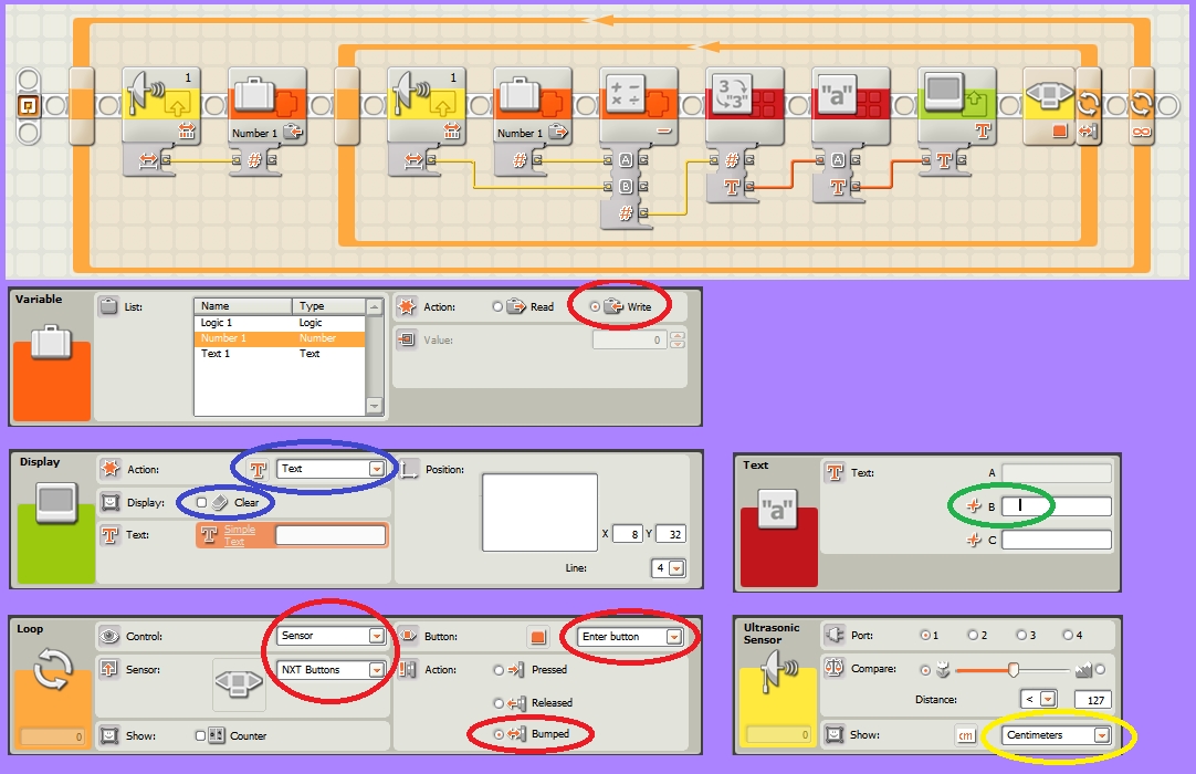 Configuraci�n Balanza para LEGO Mindstorm NXT