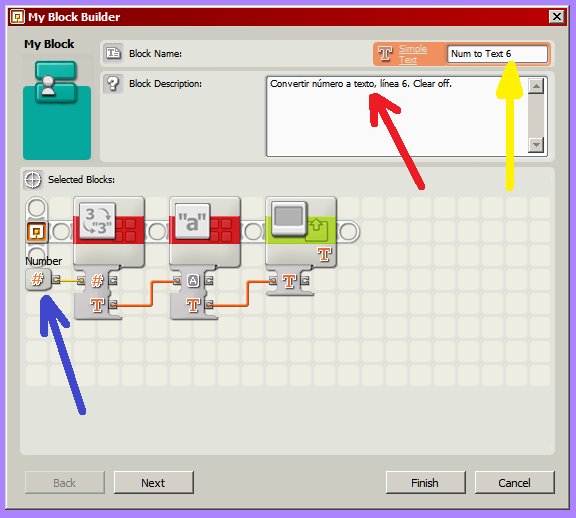 Configurar My Block LEGO Mindstorm NXT