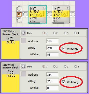 Conectar nunchuck a LEGO Mindstorms NXT