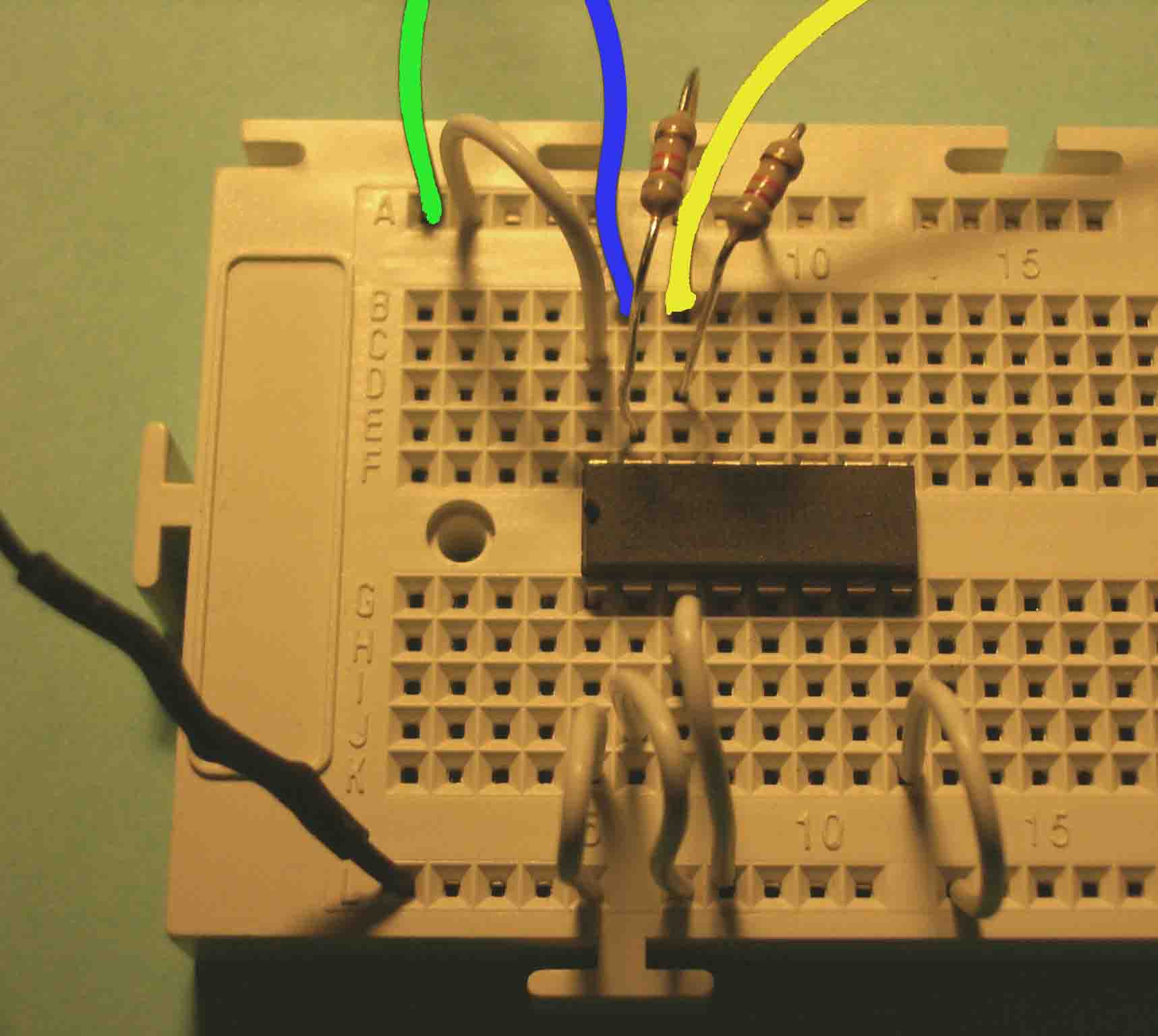 Conexiones sensor digital Mindstorm NXT c1593