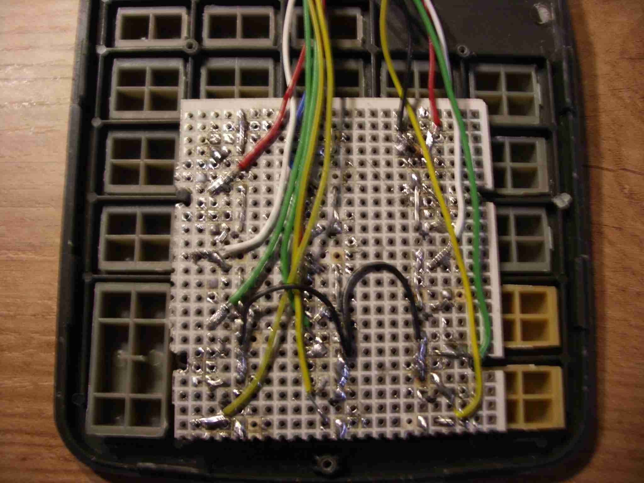 Teclado numerico casero 7 para LEGO Mindstorms NXT