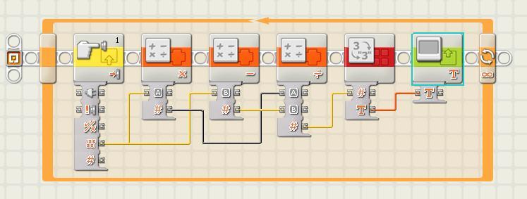 programa 1 conductimetro para LEGO Mindstorm NXT