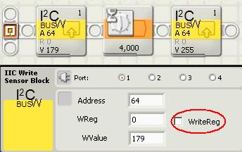 Configuracion conectar 8 LEDs I2C LEGO Mindstorm NXT